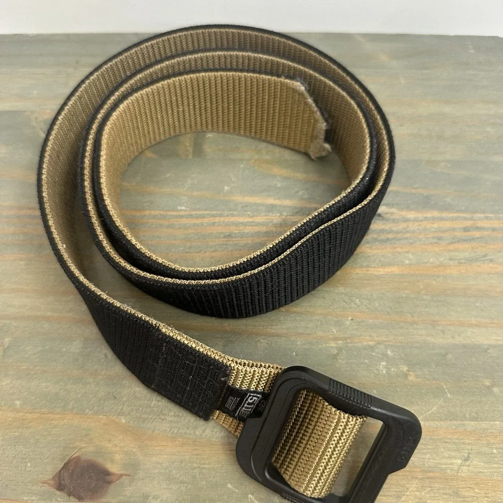 5.11 Double Duty Belt Reversible Black Brown /Gold 1.5